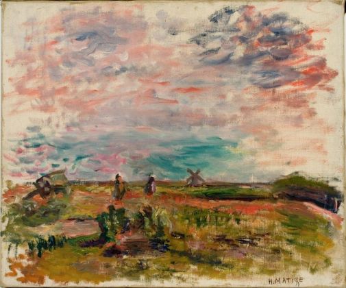 Henri Matisse, Paysage, moulin à vent, 1896, olio su tela. The Pierre and Tana Matisse Foundation Collection © Succession H. Matisse. Photo Chris Burke Studio, NY