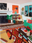 Hilary Pecis Upstairs Interior (2019) Courtesy of Christie's