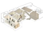 Apre FOROF a Roma. Rendering studio architettura It's