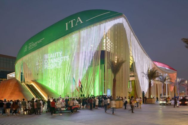 Il Padiglione Italia a Expo 2020 Dubai. Photo credits Michele Nastasi