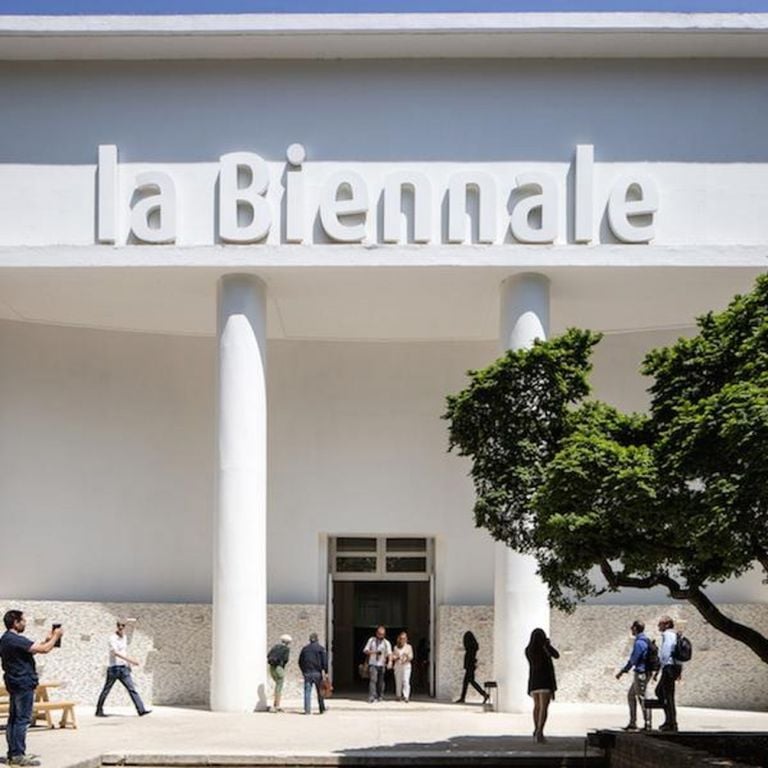 Il Padiglione centrale ai Giardini della Biennale di Venezia