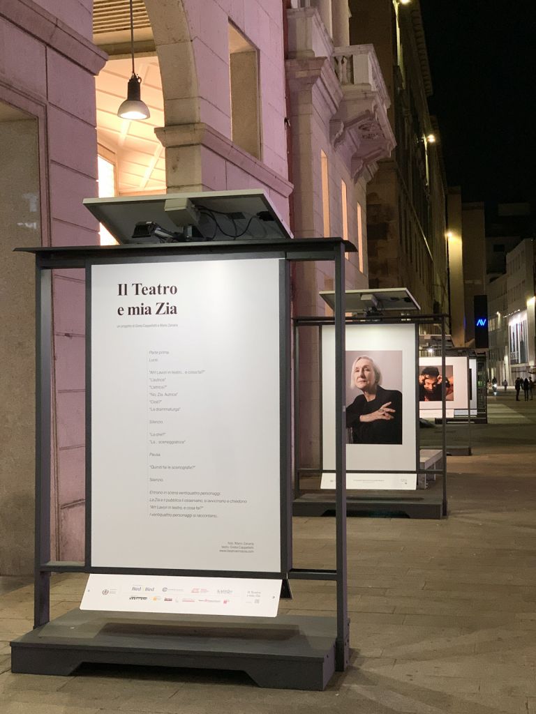 Il teatro e mia zia, la mostra a Milano