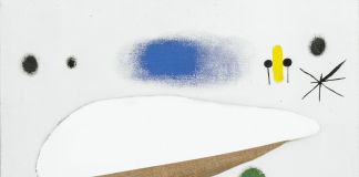 Joan Miró, Peinture, 1973, olio su tela squarciata. Photo Joan Ramon Bonet. Archivo Successió Miró © Successió Miró ADAGP, Paris, by SIAE 2021