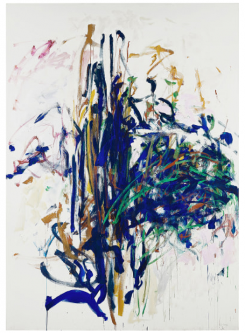 Joan Mitchell Untitled (1992) Courtesy of Phillips