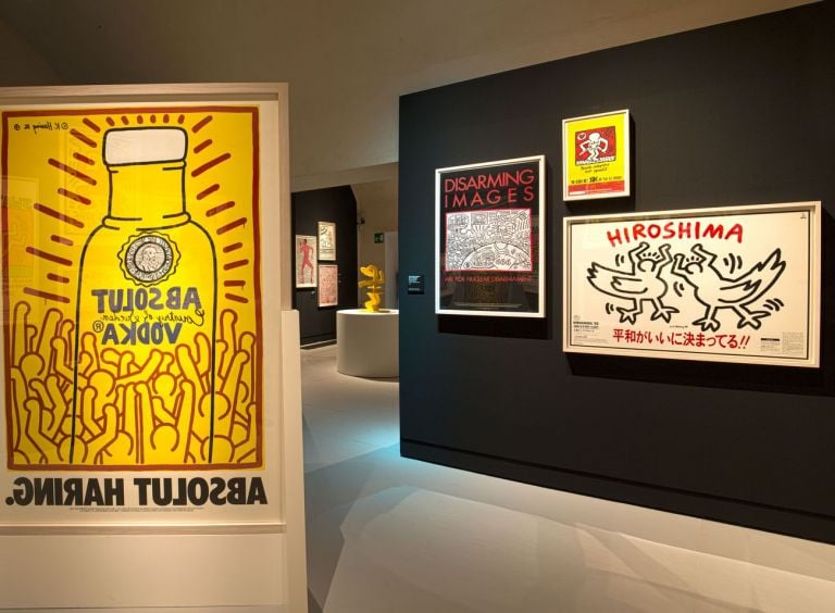 Keith Haring, installation view at Palazzo Blu, Pia 2021. Photo Antonello Tofani