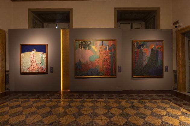 Klimt. La Secessione e l’Italia. Exhibition view at Museo di Roma a Palazzo Braschi, Roma 2021