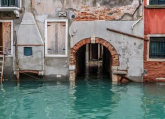 L'acqua alta a Venezia
