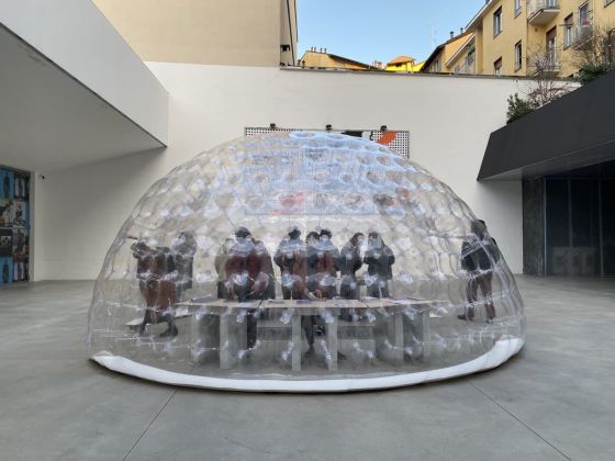 L'igloo dell'Istituto Svizzero ph Giulia Giaume