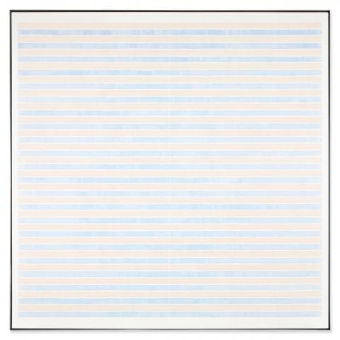 Lot 6. Agnes Martin, Untitled. Est. 6,000,000 8,000,000 USD