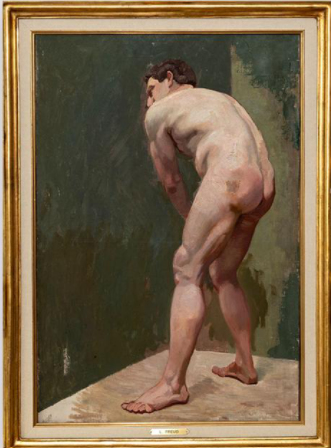 Lucian Freud, Standing Male Nude