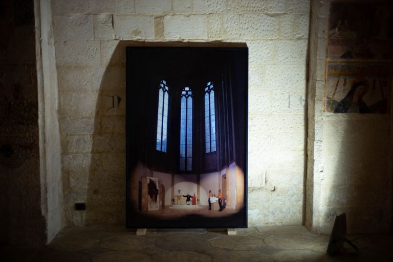 Luigi Presicce. Altars. Installation view at Ex chiesa di san Francesco della Scarpa, Lecce 2021. Photo Luigi Negro