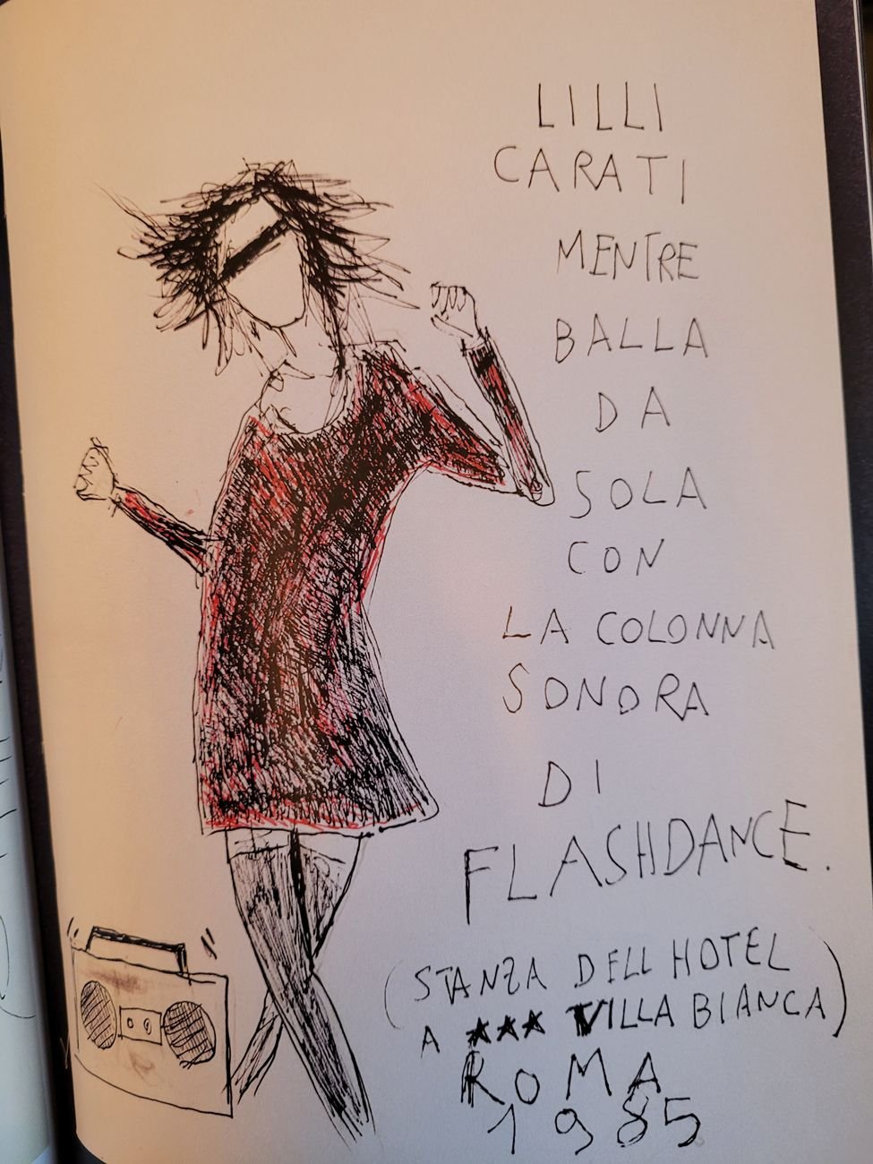 Manuel Cossu, Lilli Carati è rinata una stella, 1986, artzine