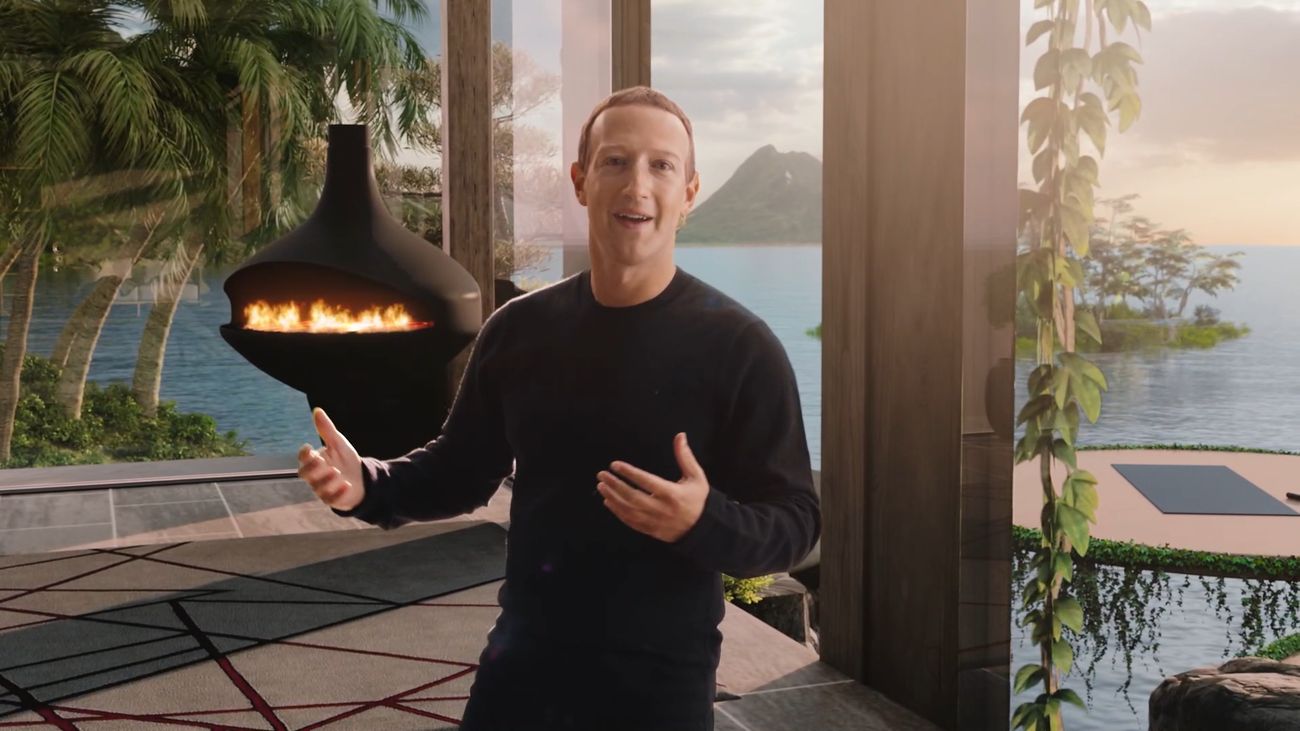 Mark Zuckerberg, presentazione di Meta (2021)