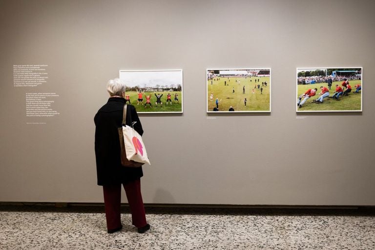 Martin Parr. Match Point. Exhibition view at CAMERA, Torino 2021. Photo Andrea Guermani