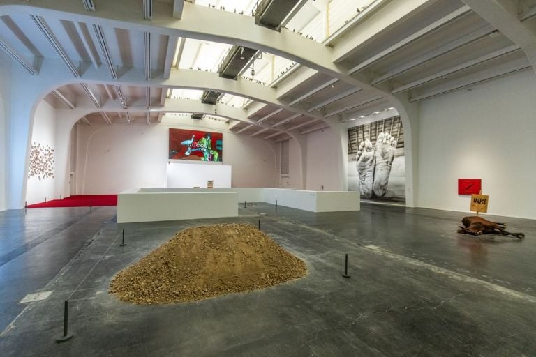 Maurizio Cattelan. The Last Judgment. Installation view at UCCA, Beijing 2021