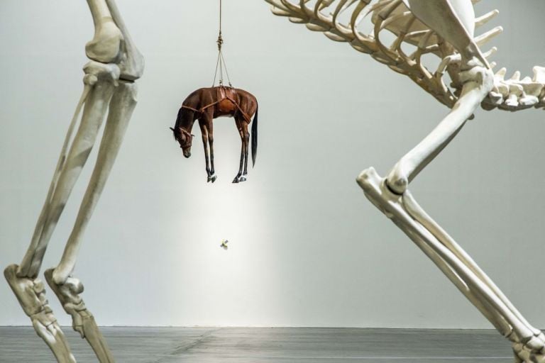 Maurizio Cattelan. The Last Judgment. Installation view at UCCA, Beijing 2021