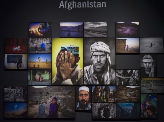 Michael Christopher Brown. I Reporter. Afghanistan. Exhibition view at Le Ciminiere, Catania 2021