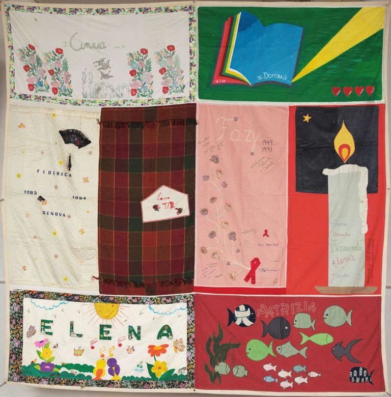 NAMES Project AIDS Memorial Quilt, La coperta dei Nomi, ASA Milano