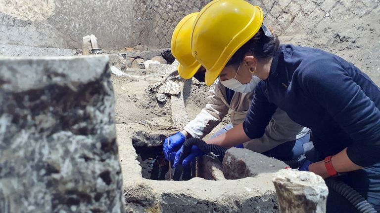 Pompei, La scoperta della stanza degli schiavi a Villa di Civita Giuliana