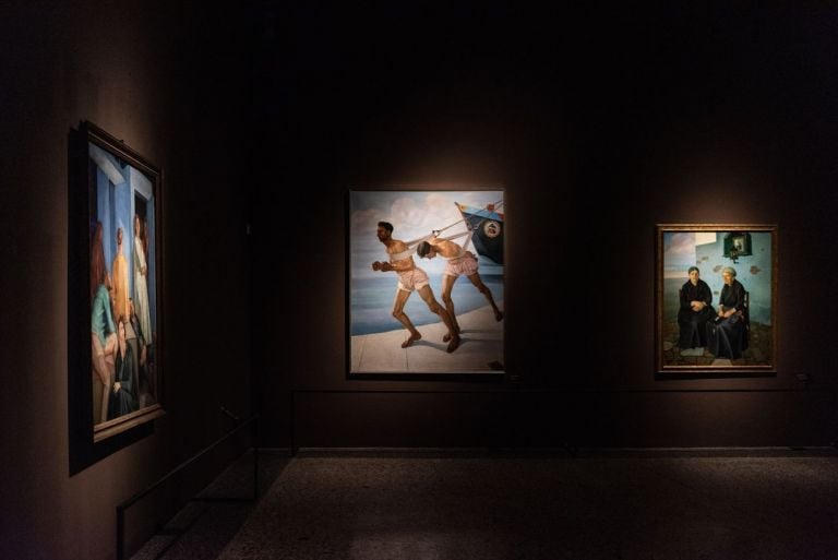 Realismo Magico. Exhibition view at Palazzo Reale, Milano 2021. Photo © Carlotta Coppo