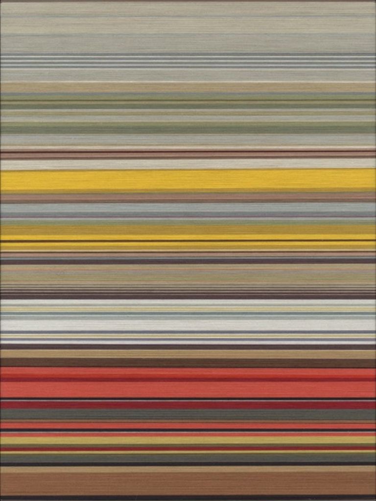 Roberto Pietrosanti, Codice F229, 2021, fili di cotone su tavola, cm 24x18