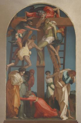 Rosso Fiorentino, Deposizione, 1521, olio su tavola. Volterra, Pinacoteca Civica
