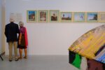Shōzō Shimamoto. Grandi opere. Exhibition view at CIAC, Foligno 2021