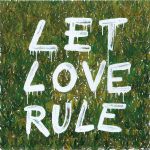 Simone D’Auria, Let love rule, tela e acrilico liquido, 100x100 cm