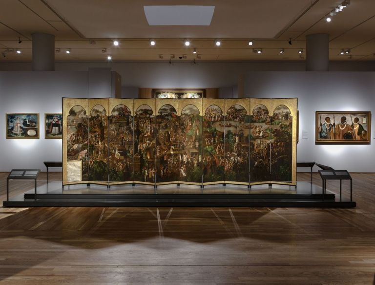 Tornaviaje. Arte Iberoamericano en España. Exhibition view at Museo Nacional del Prado, Madrid 2021