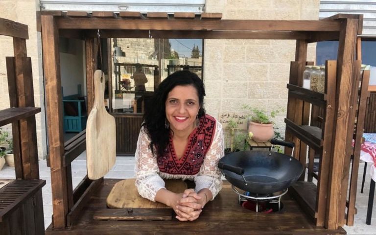 Vivien Sansour e la cucina itinerante, El Bier Arts & Seeds, Beit Sahour, 2014 © Vivien Sansour. Palestine Heirloom Seed Library