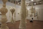 Paola Anzichè, La pratica del bianco, 2021. Veduta della mostra a Palazzo Ferrero, Biella