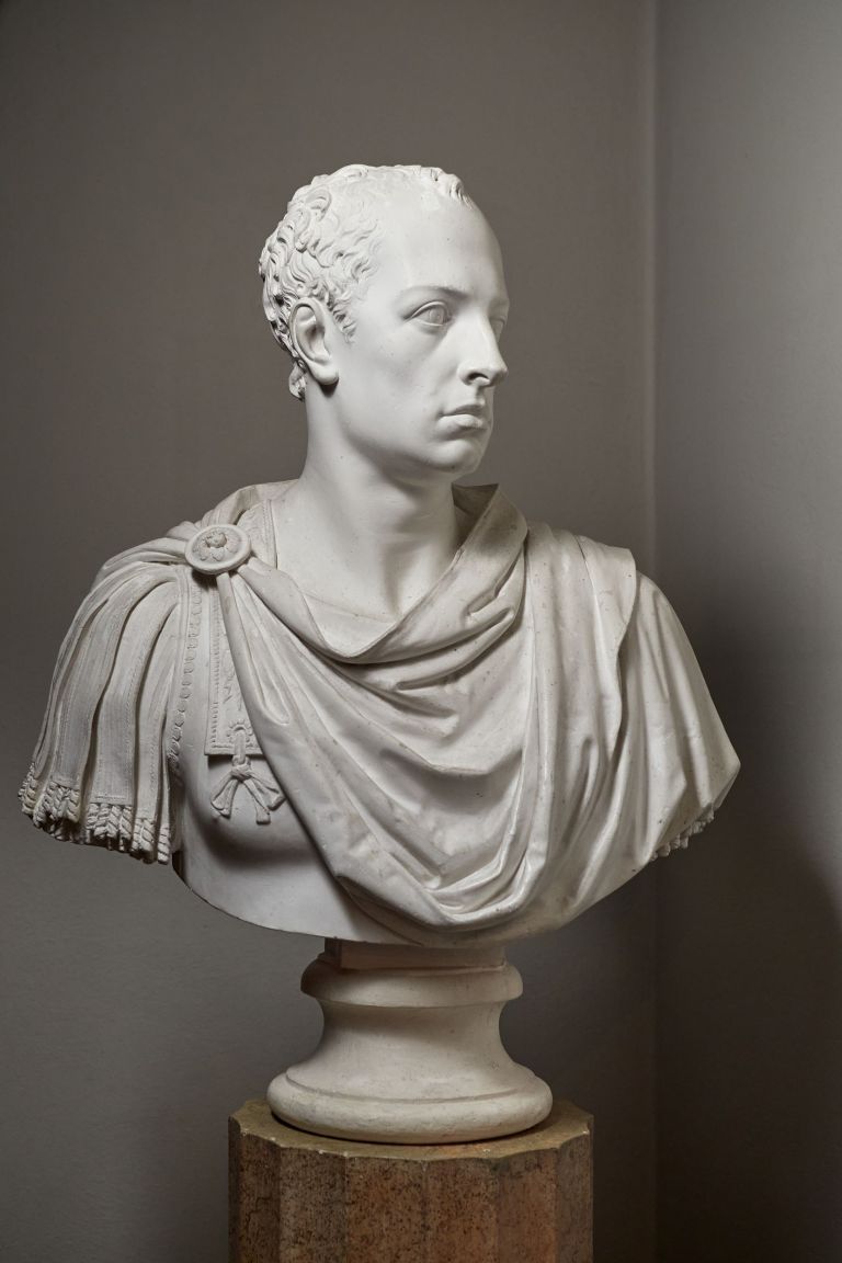 06 Antonio Canova Ritratto di Francesco I dAustria 1822 Museo Gypsotheca Antonio Canova Possagno TV gesso Canova. Tra innocenza e peccato: la lettura del Mart porta il contemporaneo ai piedi del maestro