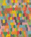 Alighiero Boetti, Faccine Colorate (manifesto) (1977). Courtesy of Cambi, Milano