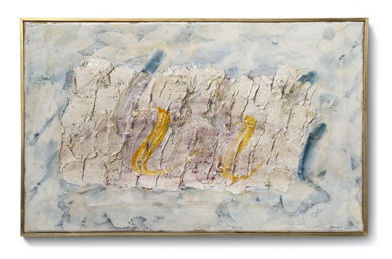 Jean Fautrier, Traits colorés (1957), € 275.000. Courtesy Il Ponte Casa d'Aste, Milano