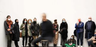 A. Giovanni Morbin, Me, 2021, performance, Mart, Rovereto, ph. Valentina Cavion