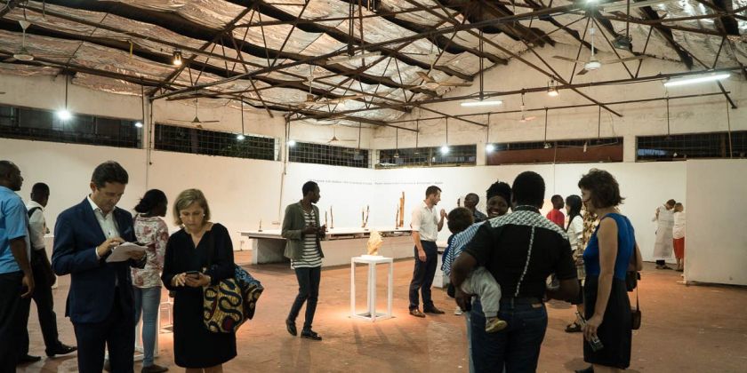 Agxon. Exhibition view at Nafasi Art Space, Dar es Salaam 2017. Courtesy Nafasi Art Space