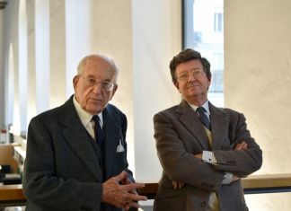 Andrea Carandini (a sinistra) e Marco Magnifico (a destra)_Foto Matteo Cupella (C) FAI