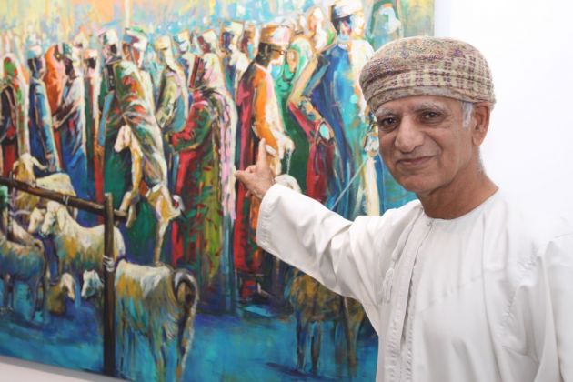 Anwar Sonya. Image courtesy of the National Pavilion of the Sultanate of Oman