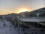 Dubai Expo, Padiglione Sostenibilità con strutture ricoperte da pannelli solari, foto Giorgia Basili