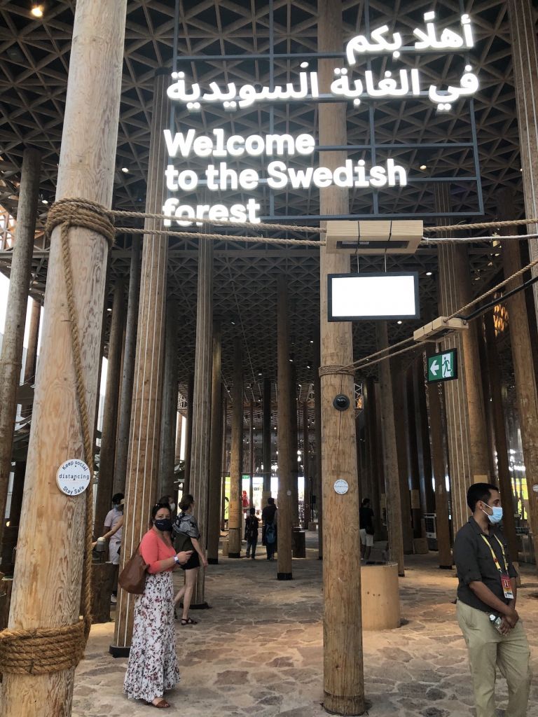 Dubai Expo, Padiglione della Svezia, foto Giorgia Basili