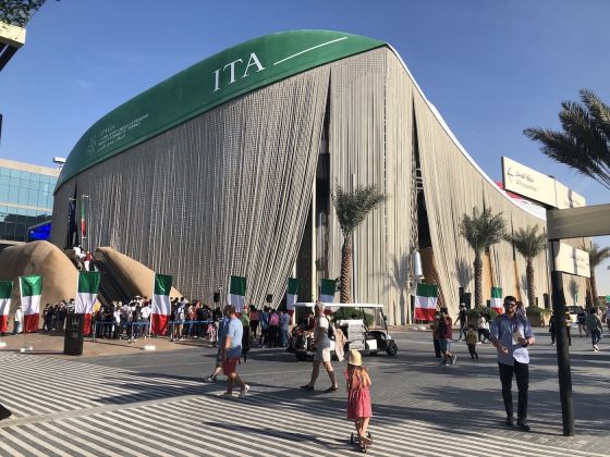 Dubai Expo, padiglione Italia, foto Giorgia Basili