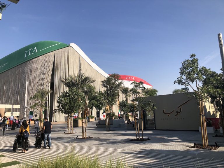Dubai Expo, padiglione Italia, senza pareti, foto Giorgia Basili