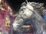 Dubai Expo, padiglione dedicato al principe, foto Giorgia Basili, cavallo simbolo della forza degli Emirati