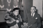 Fondo Bagnarelli -Maria Montessori a Chiaravalle nel 1950 con il sindaco Guido Molinelli
