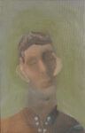 Gabriele Salvo Buzzanca, Vaporwine, olio su tela, cm 37,6 x 23,8, 2021