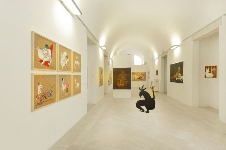 Giancarlo Moscara. Exhibition view at MUST, Lecce 2021. Photo Marcello Moscara