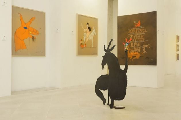Giancarlo Moscara. Exhibition view at MUST, Lecce 2021. Photo Marcello Moscara