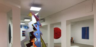 Gianfranco Notargiacomo. In rosso. Exhibition view at Artra, Milano 2021