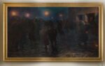 Giovanni Sottocornola, L'alba dell'operaio, 1897, olio su tela, cm 141x253© Comune di Milano – all rights reserved – Galleria d’Arte Moderna, Milano – Umberto Armiraglio