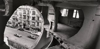 Gordon Matta-Clark, Conical Intersect, 1975. Solomon R. Guggenheim Museum, New York © 2018 Estate of Gordon Matta Clark Artists Rights Society (ARS), New York